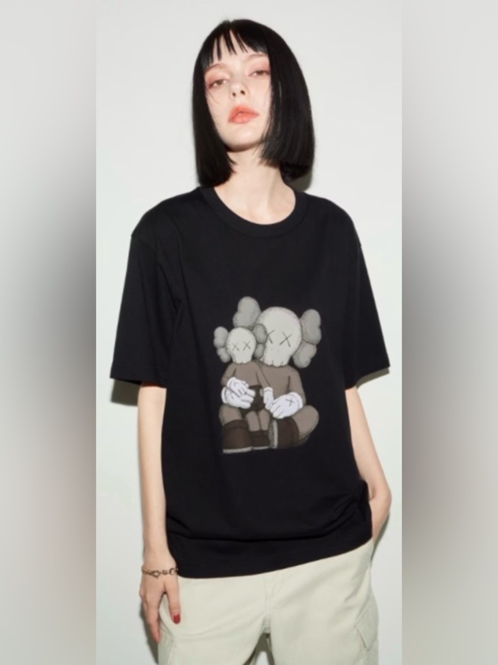 KAWS x Uniqlo UT Short Sleeve Graphic Unisex T-shirt